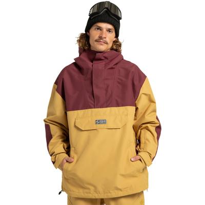 Anorak DC SHOES "DC-43 10K", Herren, Gr. M, mustard gold, Obermaterial: 100% Polyester., Jacken