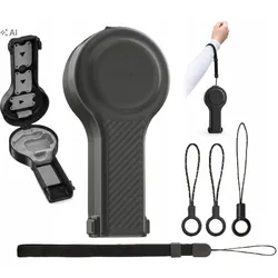 Sunnylife Hartschalenetui für DJI Osmo Pocket 4P 4 Pro – Schwarz – Stauraum für Filter, Action Cam Zubehör, Schwarz