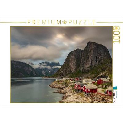 CALVENDO Puzzle HAMNOY LOFOTEN | 1000 Teile Lege-Größe 64x48cm Foto-Puzzle für glückliche Stunden