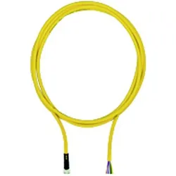 Pilz GmbH & Co. KG Anschlusskabel axial M12 5-pole 10m PSEN op cable#630312, Elektronikkabel + Stecker, Gelb