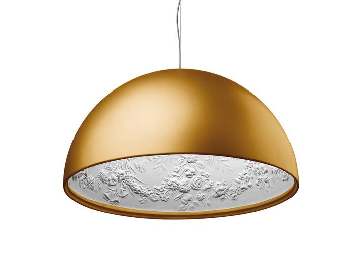 Skygarden P1 Suspension Or Mat- Flos - Salon / séjour - Design - Plâtre / argile - À ampoule unique