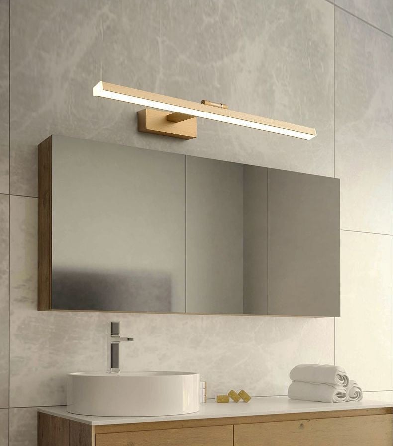 Toolight Led Wandlamp Goud 80cm APP835-1W