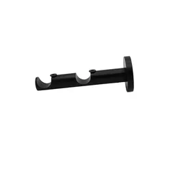Mydeco Doppelträger function   ¦ schwarz ¦ Stahl ¦ Maße (cm): B: 13,5 H: 4,9