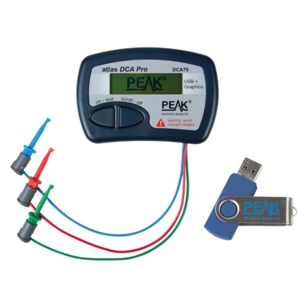 Peak Ice Works Halbleiter-Tester Mit Kurven-Tracing (Kabeltester) (DCA75)