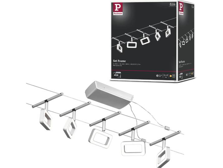 Paulmann CorDuo LED Seilsystem Frame Basisset