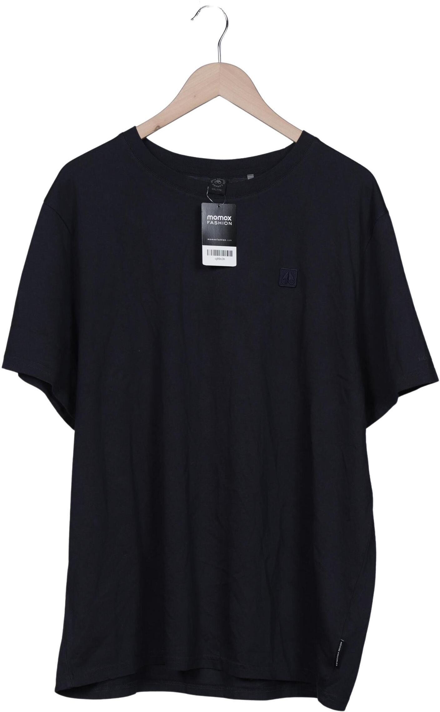 Moose Knuckles Herren T-Shirt, Marineblau, Gr. Xxl, Baumwolle - Second Hand