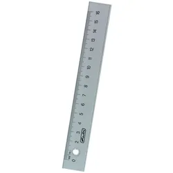 Herlitz 8700601 Lineal Schreibtisch-Lineal 160 mm Kunststoff Transparent 1 Stück(e)