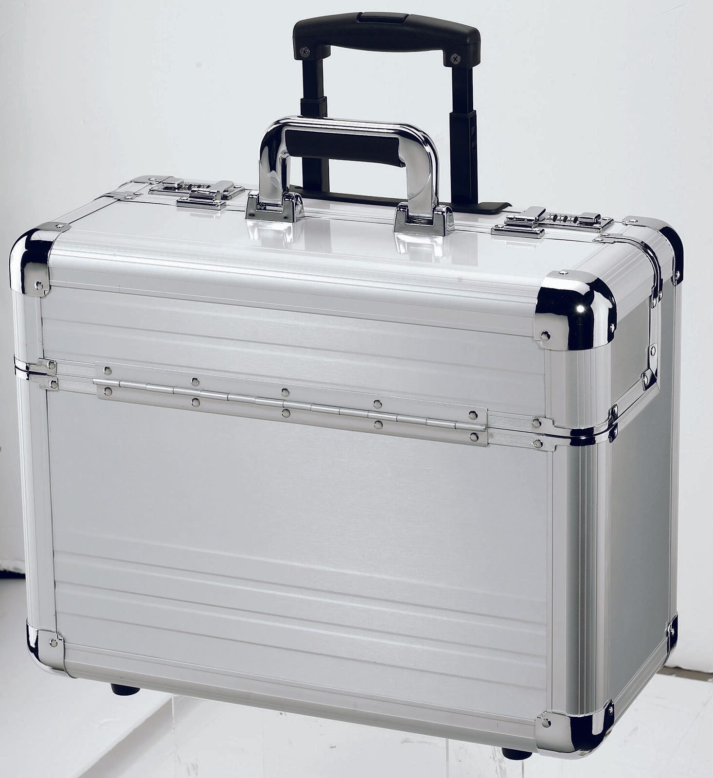 ALUMAXX Pilotenkoffer OMEGA silber bis 43,2 cm (17 Zoll) 45122