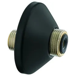 Grohe S-Anschluss 12075 Verstellb. 7,5mm mit Schalldämpfer 1/2"x3/4" matt black, 120752430 120752430