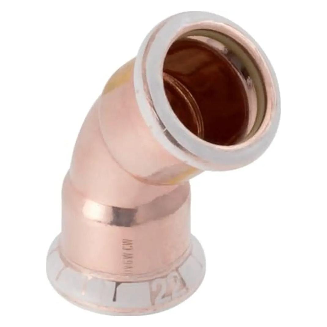 Geberit elbow 45 ° Mapress Kupfer Gas 28mm (34517) (Winkelverbindung) (34517)