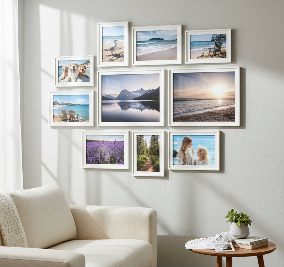 17 Stories Collage Picture Frame - Frames Included: 10 White