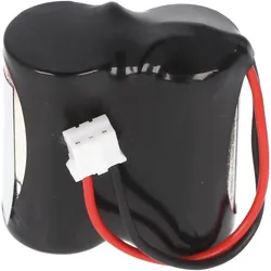 XCell Speicherbatterie 6V ersetzt Visonic GP2CR123A-C - 1400 mAh (1 Stk., Akku), Akku Ladegerät