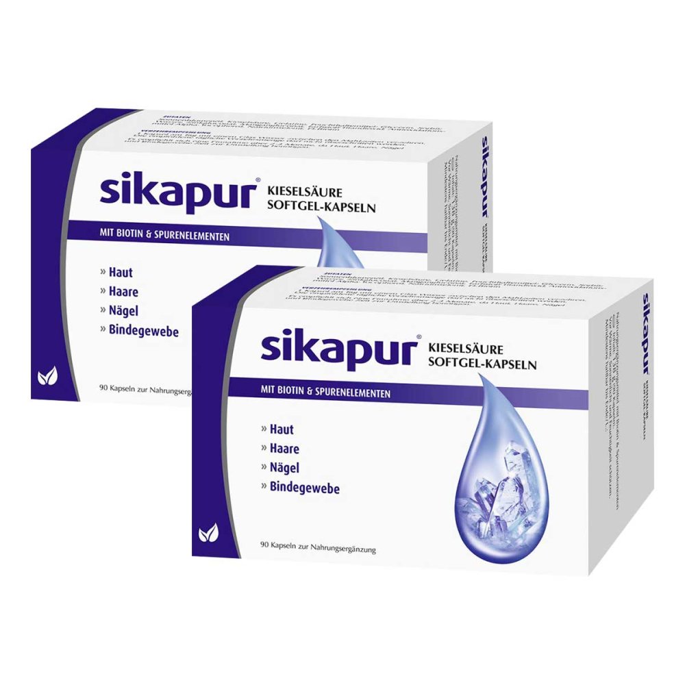 DERMAPHARM AG Sikapur Kieselsäure Softgel-kapseln Mit Biotin 08106032