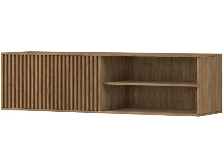 Wand-TV-Tisch ENTSIAN 150x40cm, Eiche Artisan