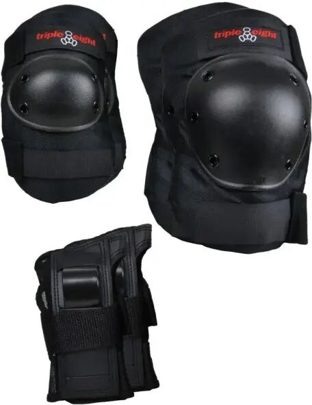 Protektoren Set Triple Eight 3 Stk. (S - Schwarz)