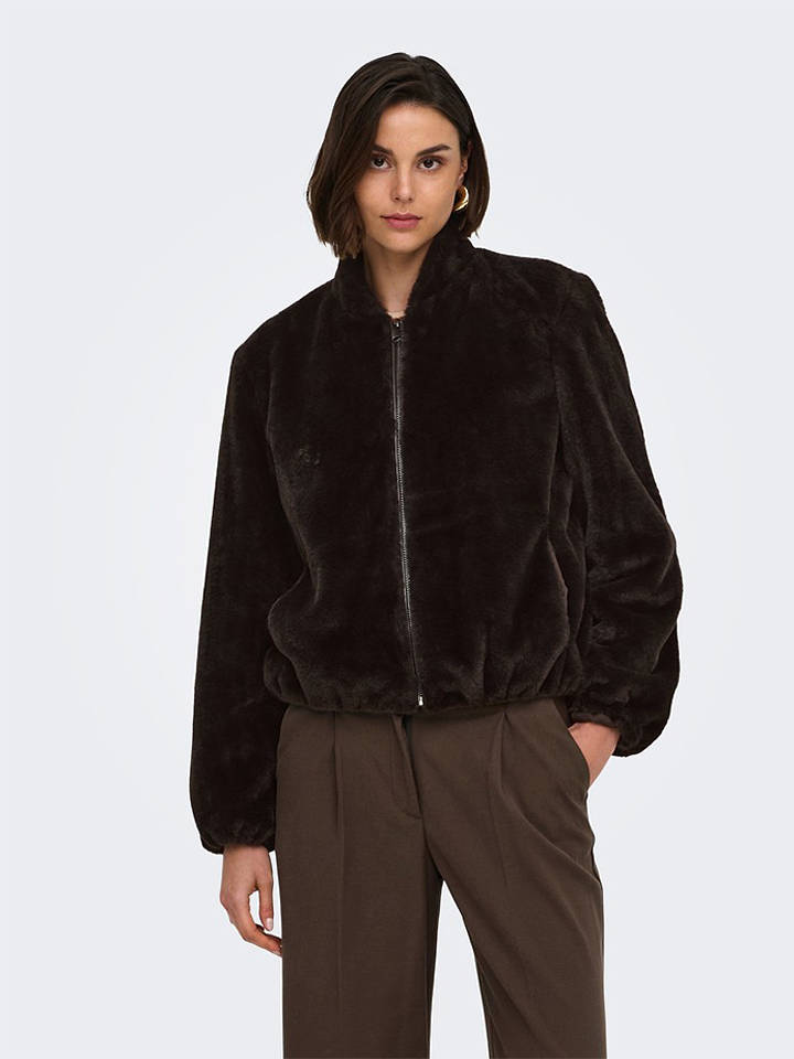 JDY Teddyjacke in Braun - S