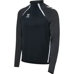 HUMMEL hmlLEAD 2.0 HALF ZIP black/asphalt 2XL