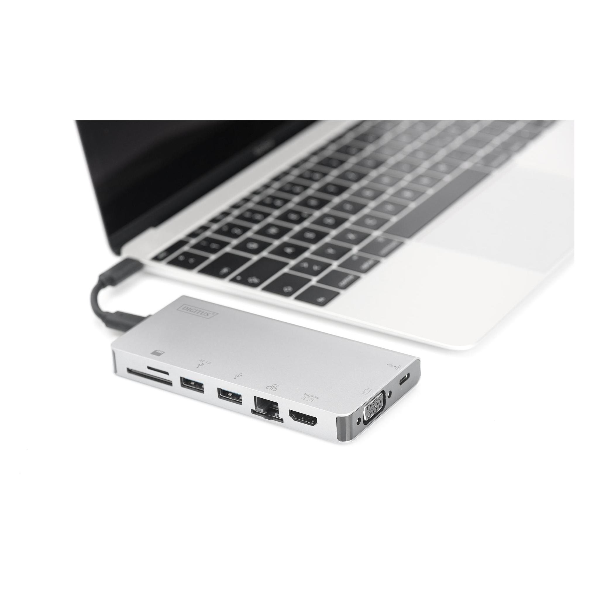 Digitus DA-70866 (USB-C, 8 Ports) (DA-70866)