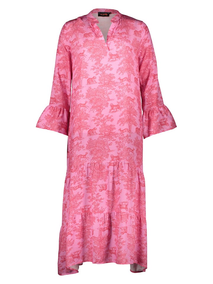 miss goodlife Kleid "Rose Jungle" in Rosa - XS