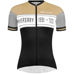 Force Anniversary Damen Kurzarmtrikot schwarz/gold Gr. XS