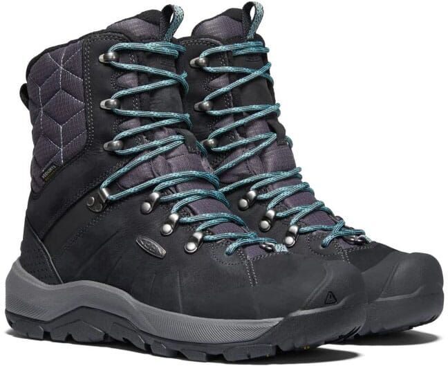 Keen Revel IV High Polar talvisaappaat (naiset) - Black/North Atlantic, 40,5