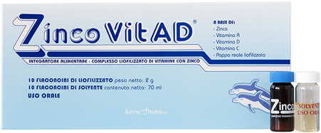 Kanter Pharma Zinco Vit Adulti 10 +10 Flaconcini