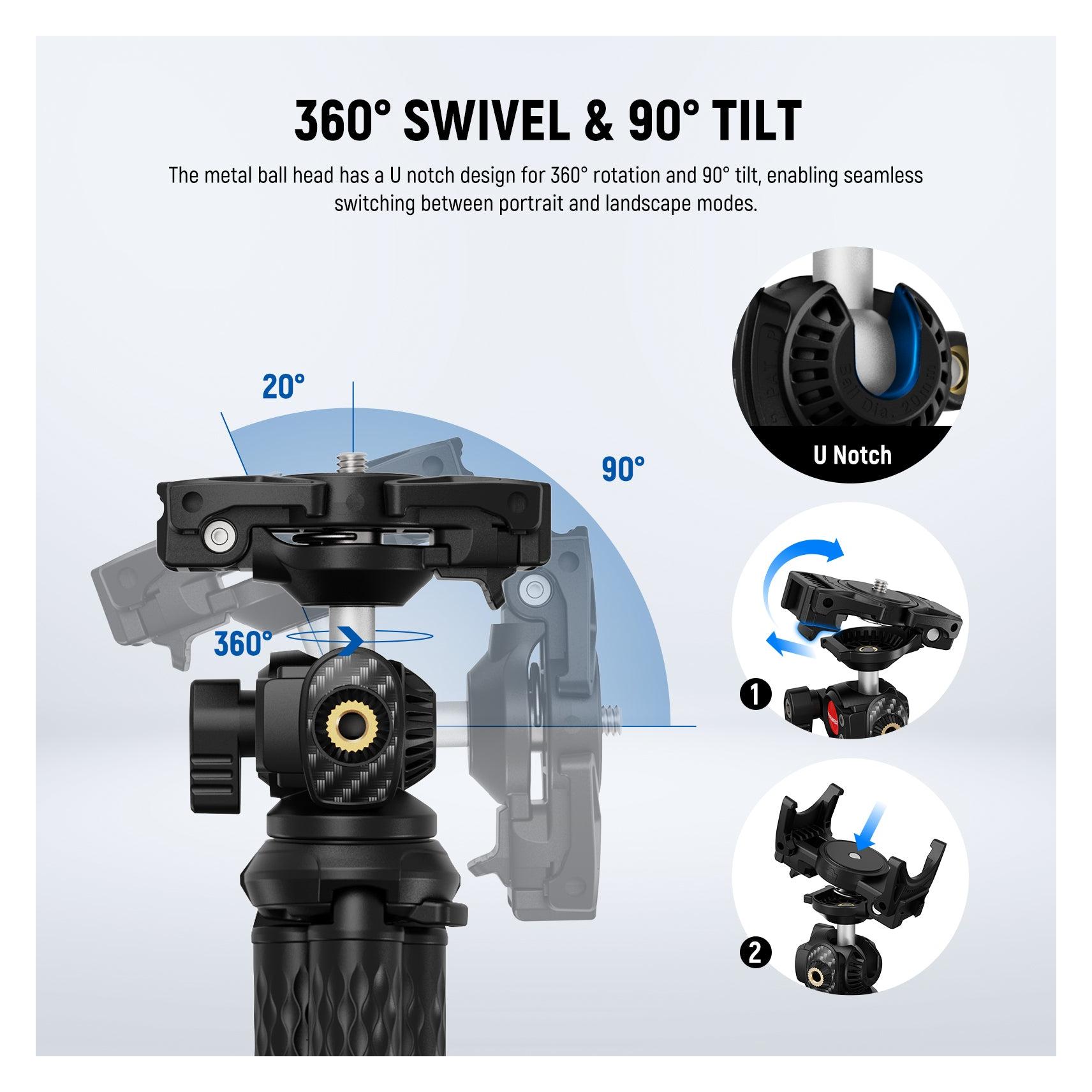 Neewer TP34 flexible camera tripod (Metall) (10103984)