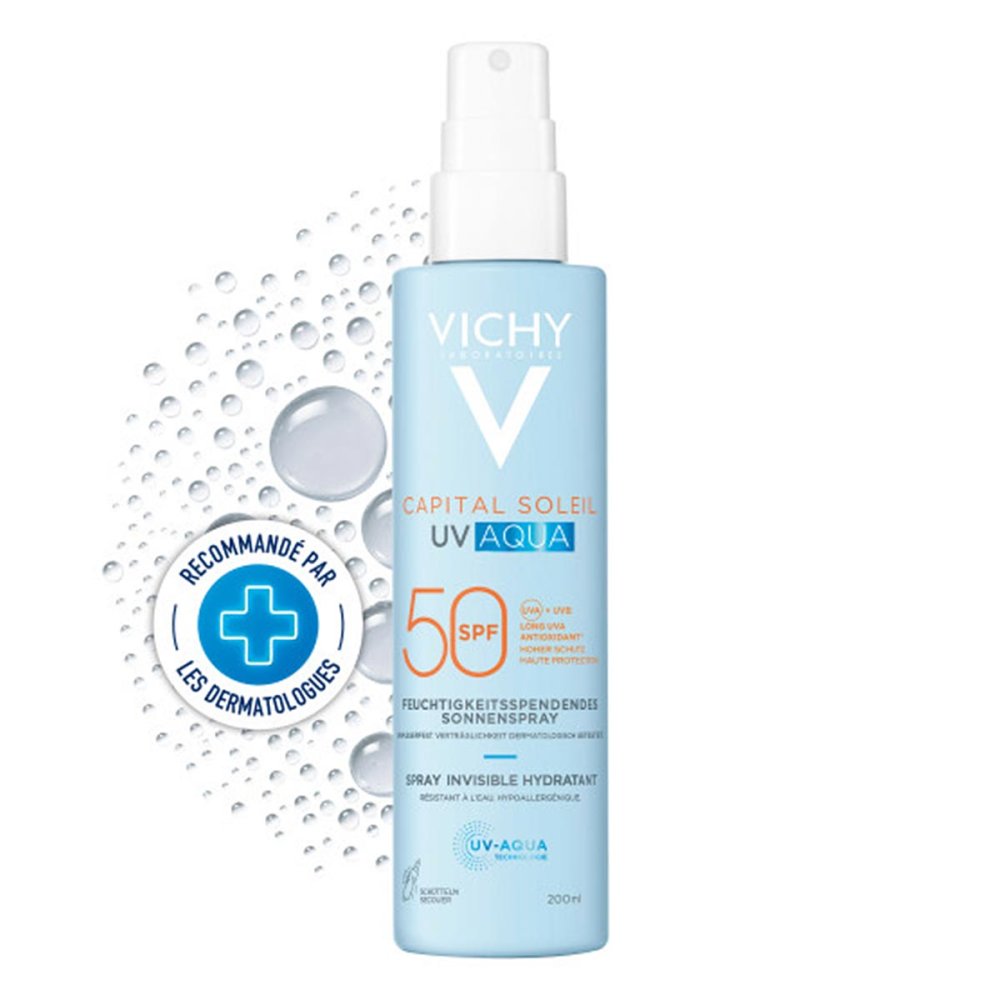 L'Oreal Deutschland GmbH Geschäftsbereich VICHY Vichy Capital Soleil Uv-aqua Spray Lsf 50 20000321