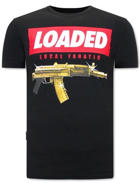 Local Fanatic T-shirts loaded gun