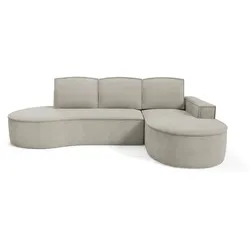 Ecksofa  Flow ¦ beige ¦ Maße (cm): B: 277 H: 88
