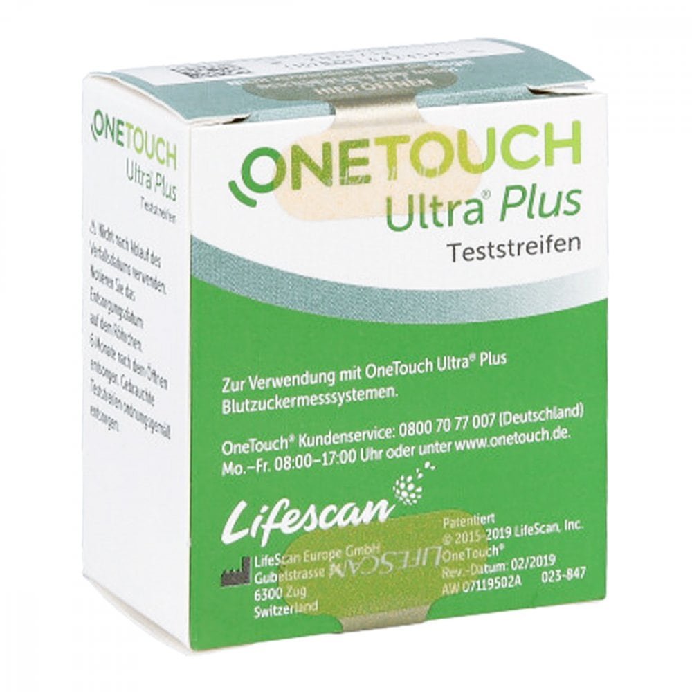 LifeScan Deutschland GmbH One Touch Ultra Plus Teststreifen 13754775