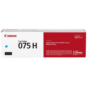 Canon Toner 075H, 6368C002 cyan, 2500 Seiten
