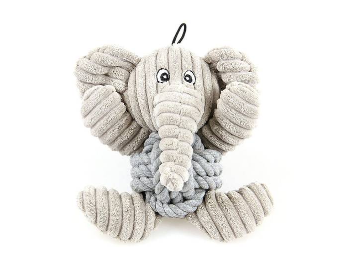 Hundesp. Knoti Elefant Grau