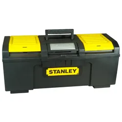 STANLEY Basic Werkzeugbox 48,6x26,6x23,6cm 19Zoll entnehmbare Trage Organizer - 1-79-217