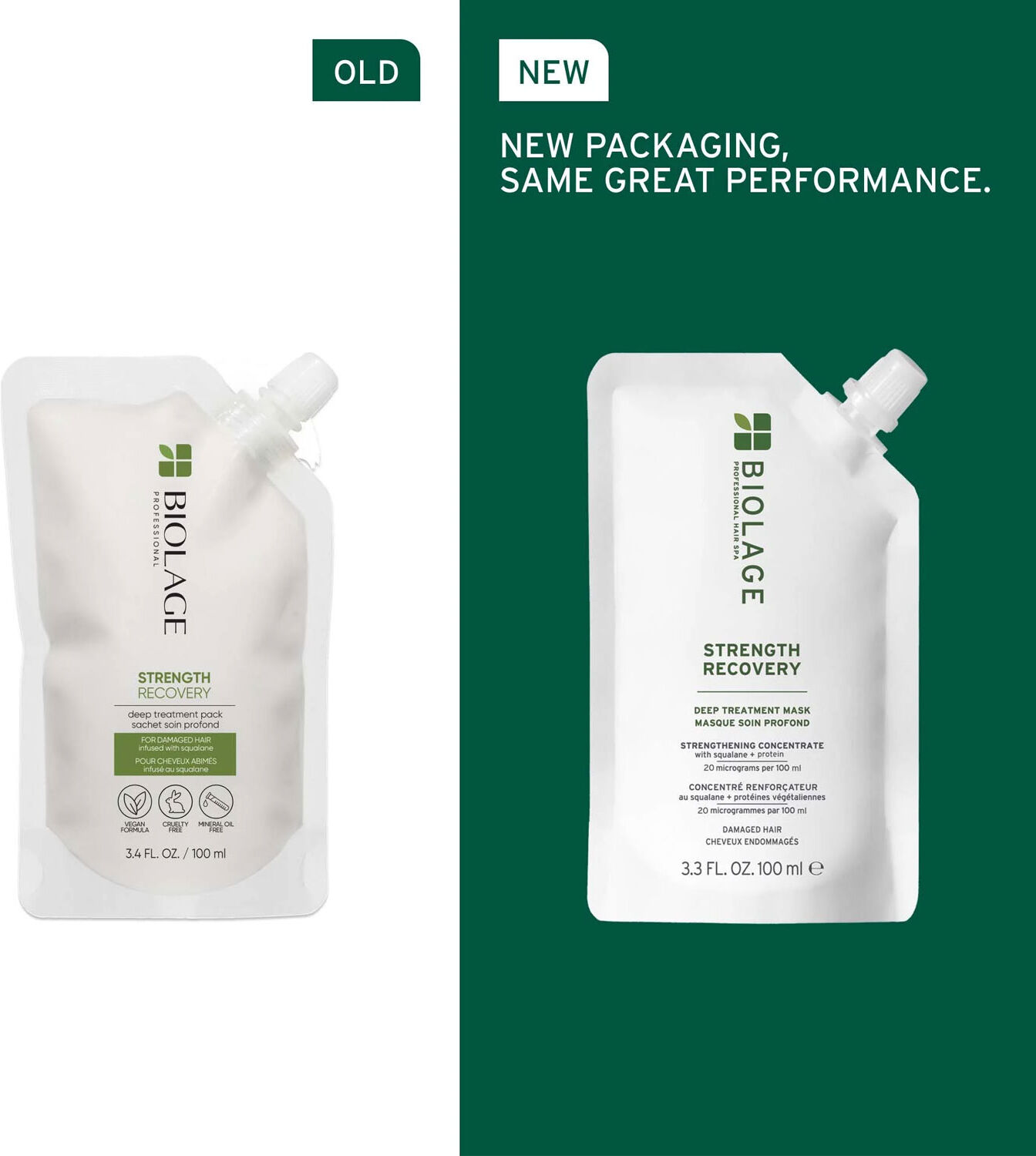 Biolage Professional BIOLAGE Strength Recovery Deep Treatment Mask 100ml
