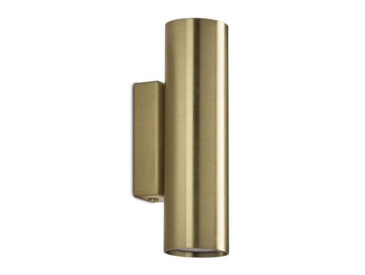 Applique tube en métal, doré H: 20cm