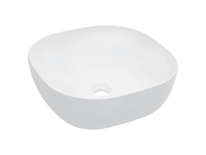 VIDAXL WASHBAIN 42.5X42.5X14.5 cm Keramik Weiß