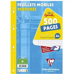 Clairefontaine, Ordner Zubehör, Feuillets mobiles perfor‚s, A4, s‚yŠs