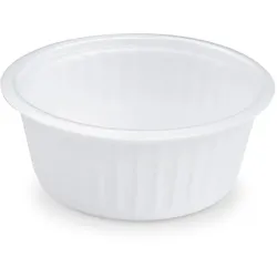 Thermobehälter (XPS) weiß Ø127mm 340ml