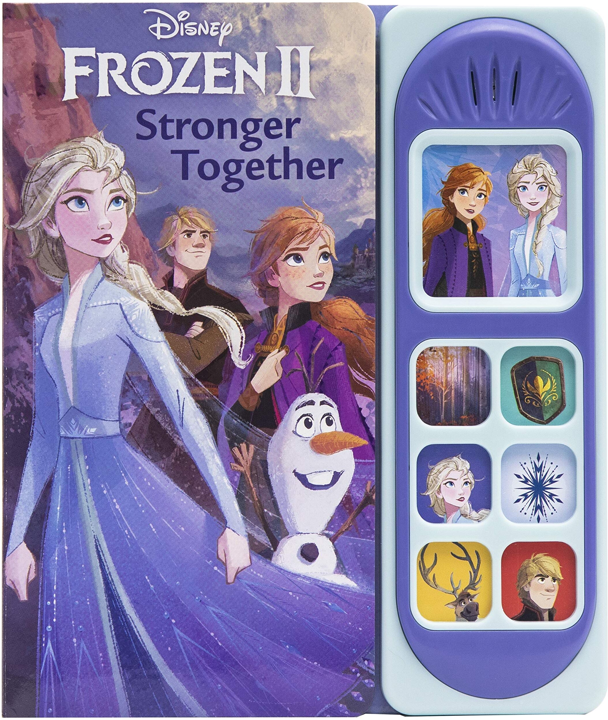 PI Kids DAMAGED - Frozen Book - Frozen Sound Book - Frozen Board book - Frozen Stronger Together - Book About Frozen
