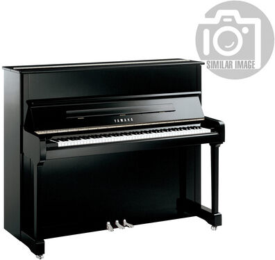 Yamaha P 121 M SH3 PEC Silent-Piano Schwarz poliert mit Chrom Garnitur