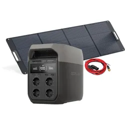 EcoFlow Set Delta 3 Powerstation und 200 Watt Solarmodul 0% MwSt nach §12 Abs. 3 UstG