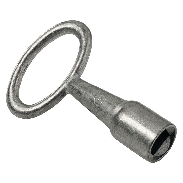 Amf Dornschlüssel DIN7417 SW8mm vernickelt m.Innen-4KT (56028)