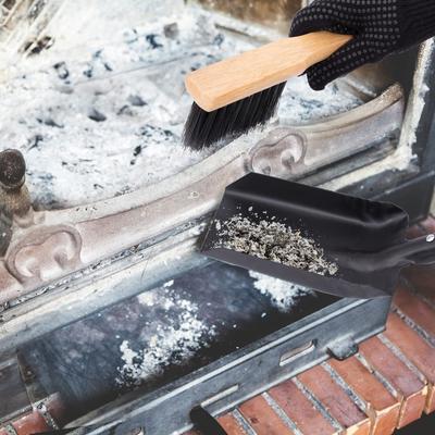 BlastClean Heavy Duty Fireplace Ash Shovel Metal Ash Scoop For Wood Stove, Chimney & BBQ Cleaning Heavy Duty Fireplace Ash Shovel Metal Ash Scoop For Wood Stove, Chimney & BBQ Cleaning
