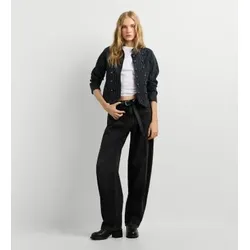 Pepe Jeans für Damen. PL4024509 Leanne Jacke schwarz (XL), Lässig, Baumwolle, Klassisch