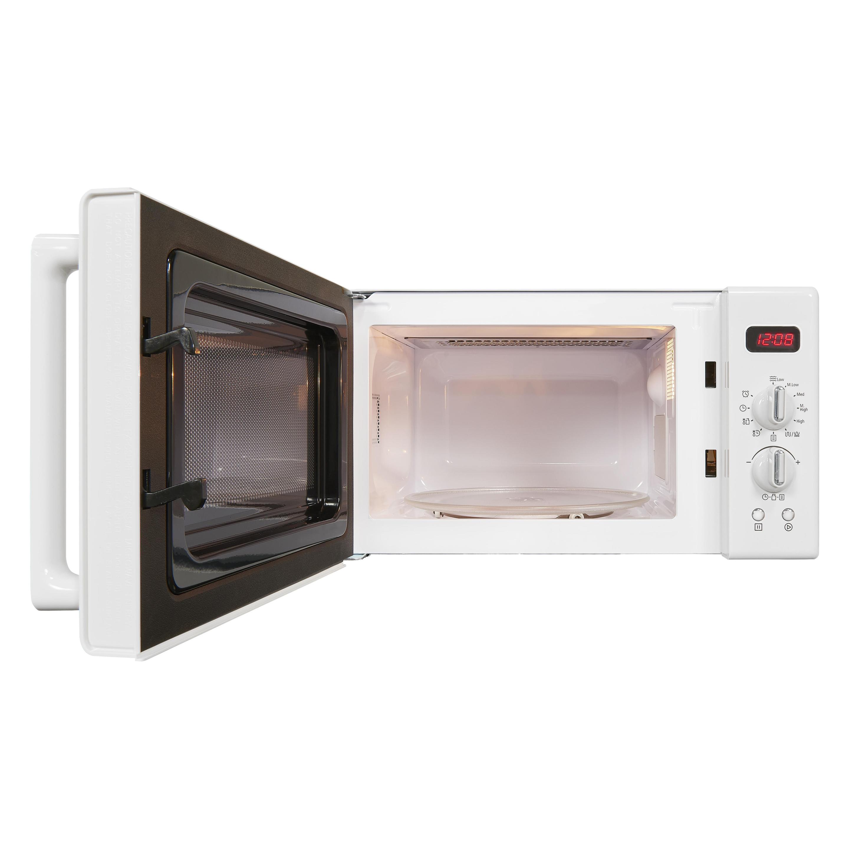 Exquisit Exqu Retro Mikrowelle RMW720-3GDIG weiss 812764000 (20 l) (812764000)