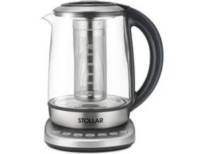 Bouilloire électrique en verre - STOLLAR - 2000 W - 1 7 L - Arrêt automatique - Arrêt automatique en cas de manque d’eau