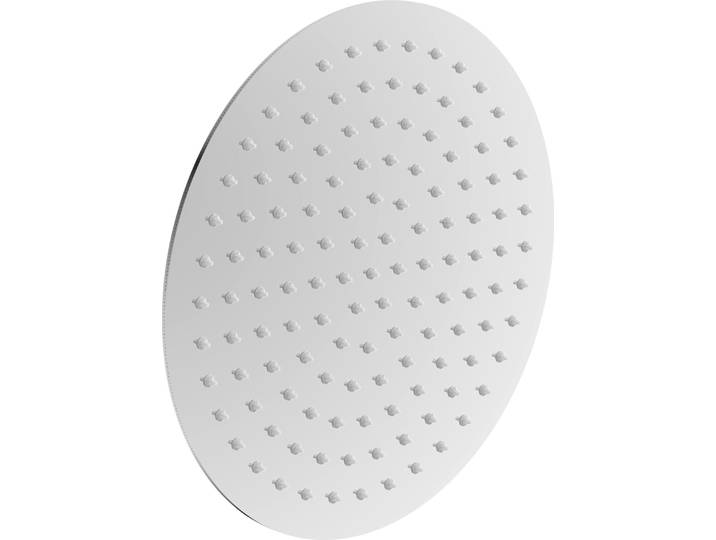 SCHÜTTE Kopfbrause JAVA, ultraflache Regendusche Ø 25 cm, Brausekopf, Duschkopf, Duschbrause in Edelstahl