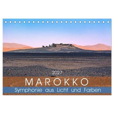 Marokko – Symphonie aus Licht und Farben (Tischkalender 2027 DIN A5 quer), CALVENDO Monatskalender