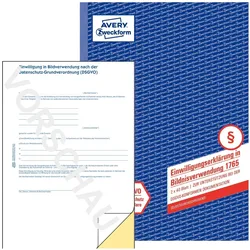 Avery, Formular, Einwilligung Bildverwendung
